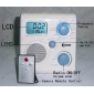 LCD Bathroom Radio Motion Activated 1080P HD Bathroom Spy Camera DVR 32GB Remote Control on/off